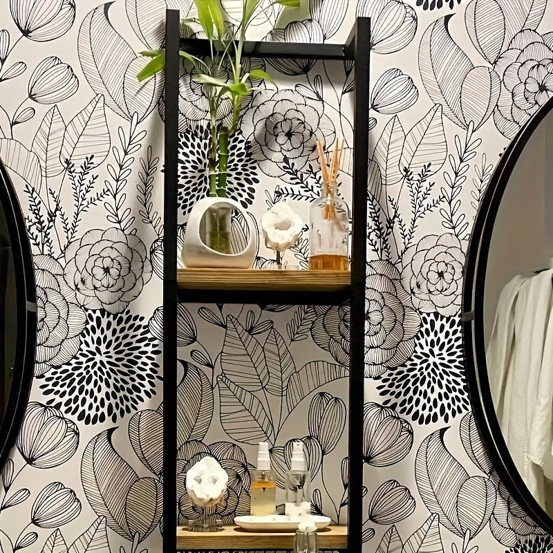 Funksjonell veggmontert håndkleholder. Organiserer baderommet effektivt, med moderne preg.