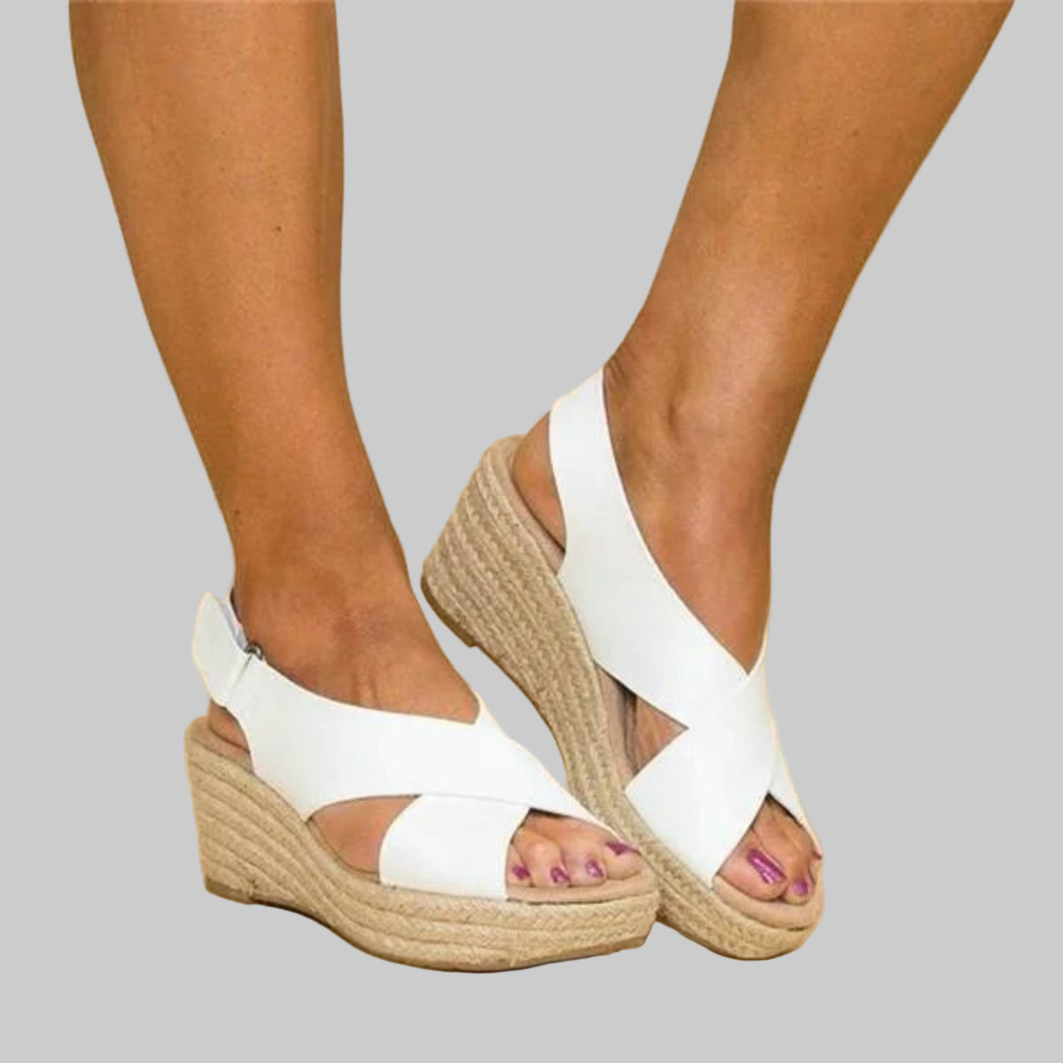 Komfortable damesko: Kile espadriller i naturmateriale, elegante sommersko for fritid og ferie.