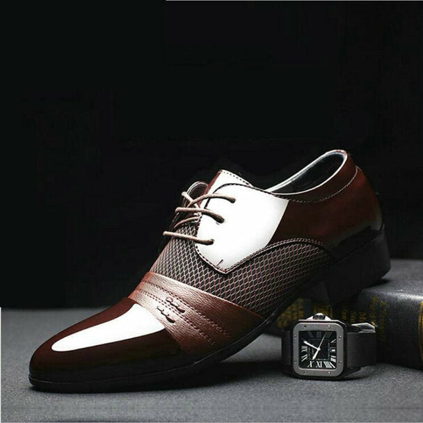 Herresko med elegant sideprofil. Visuelt tiltalende design som kombinerer stil og komfort.
