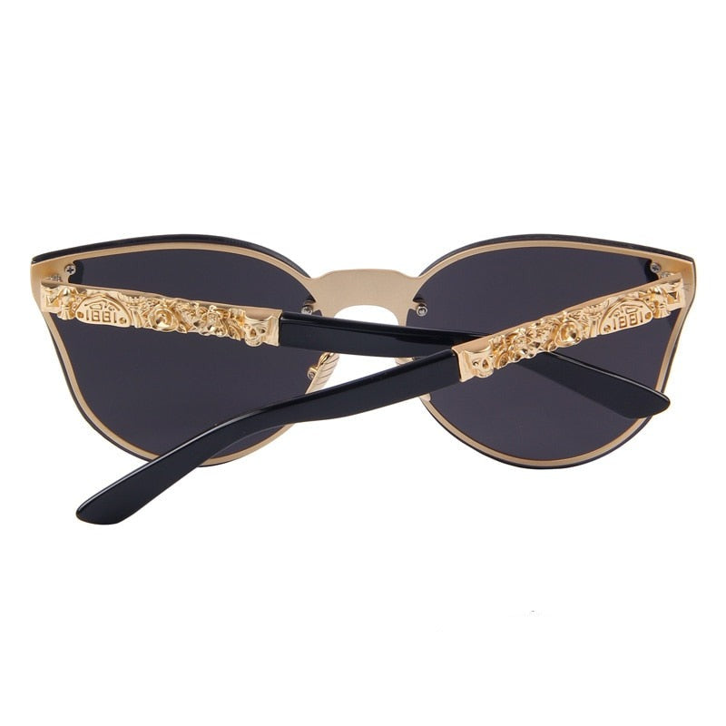 Allsidige cat eye solbriller. Passer enhver kvinne, gir elegant stil og UV400 solbeskyttelse.