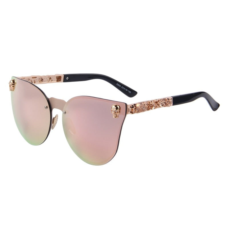 Trendy cat eye solbriller for kvinner. Lettvekt design med UV400 beskyttelse mot solen.
