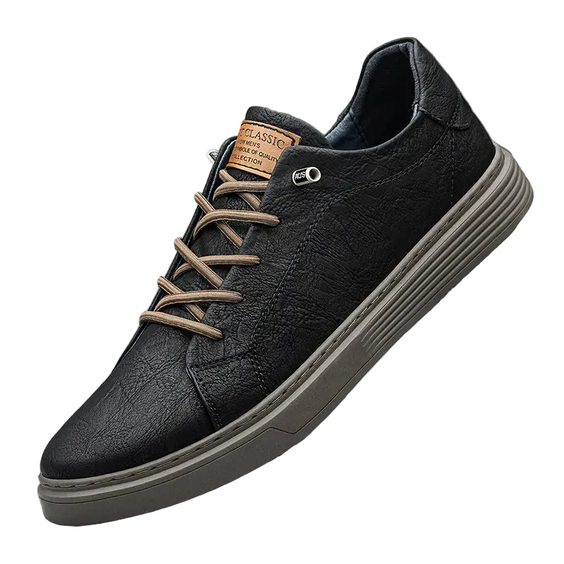 Elegante menns Oxford sneakers i moderne design, perfekte for fritid og hverdag. Komfortable snøresko.