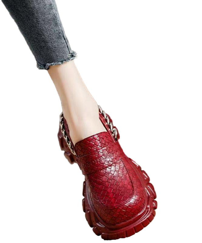 Elegante sorte dame plattform loafers for optimal komfort og stil. Perfekte hverdagssko til dame.