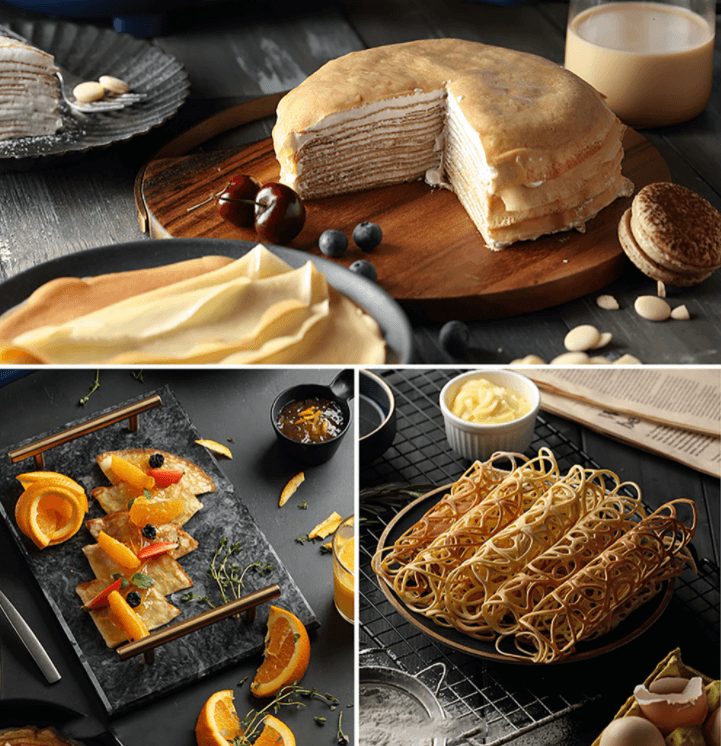 Elektrisk koketilbehør: Crêpe-maker for enkel og rask tilberedning