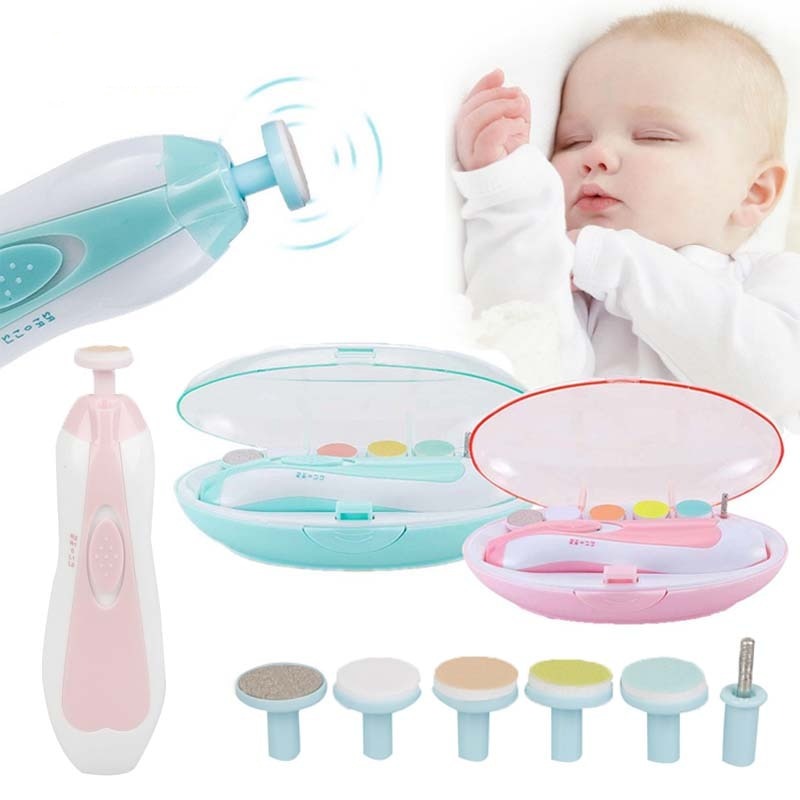 Gaveidé: Trygg elektrisk negletrimmer for baby. Skånsom, stillegående med LED-lys for enkel nyfødtpleie.