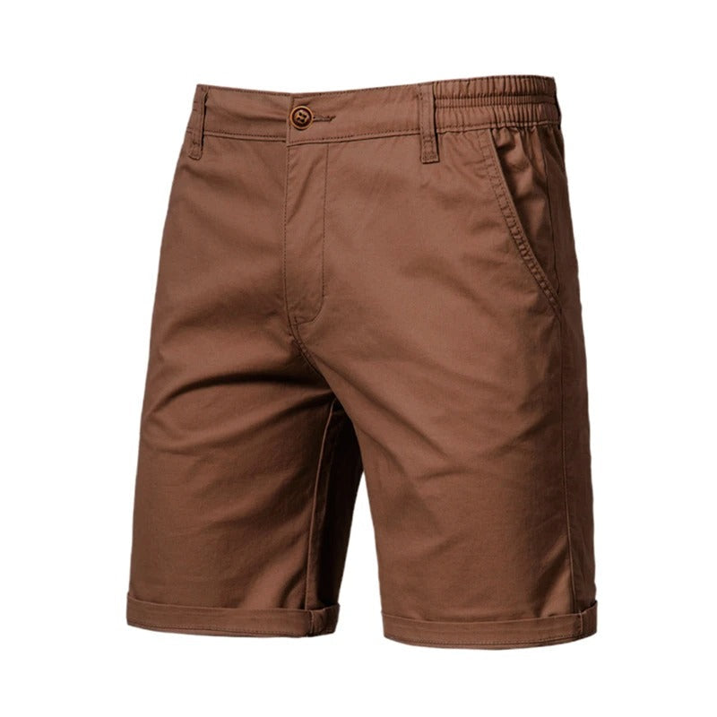 Myk herre sommershorts med snøring, en uunnværlig del av garderoben for varme sommerdager.