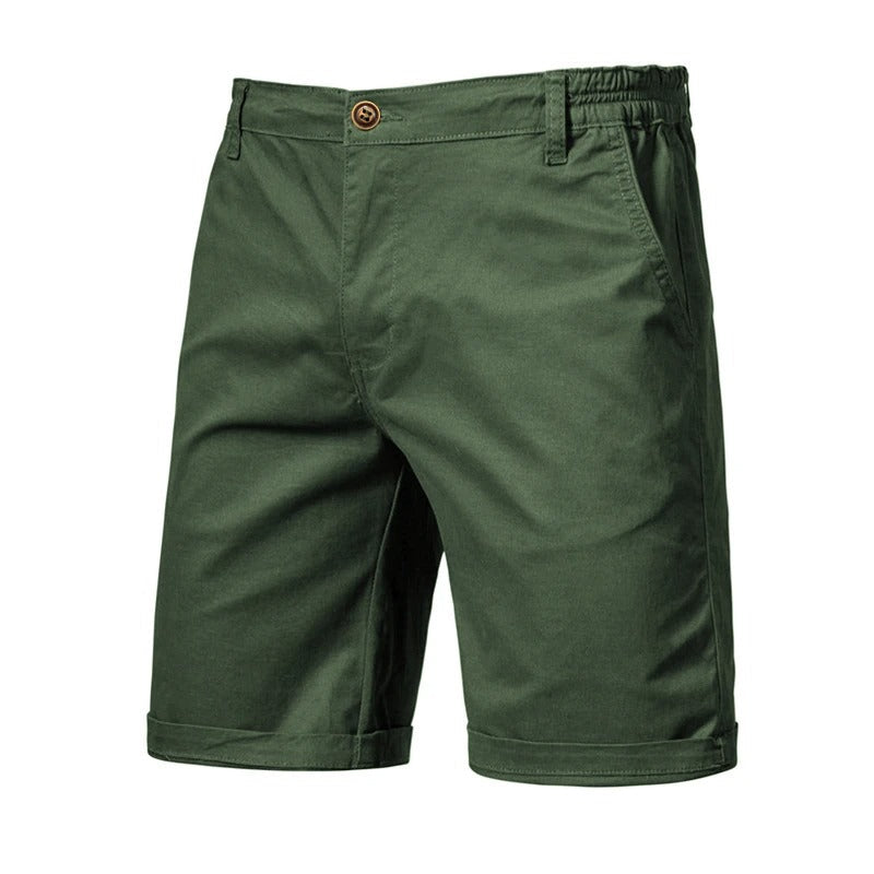 Pustende herre shorts, ideell for strandturer, byvandring og alle dine sommerlige fritidsbehov.
