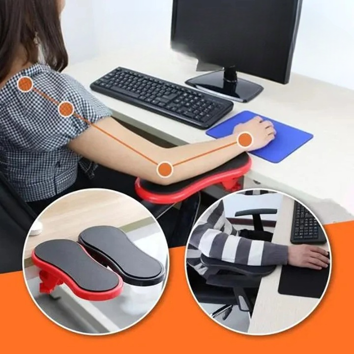 Schreibtischzubehör: Ergonomische Armlehne für entspanntes Arbeiten am PC