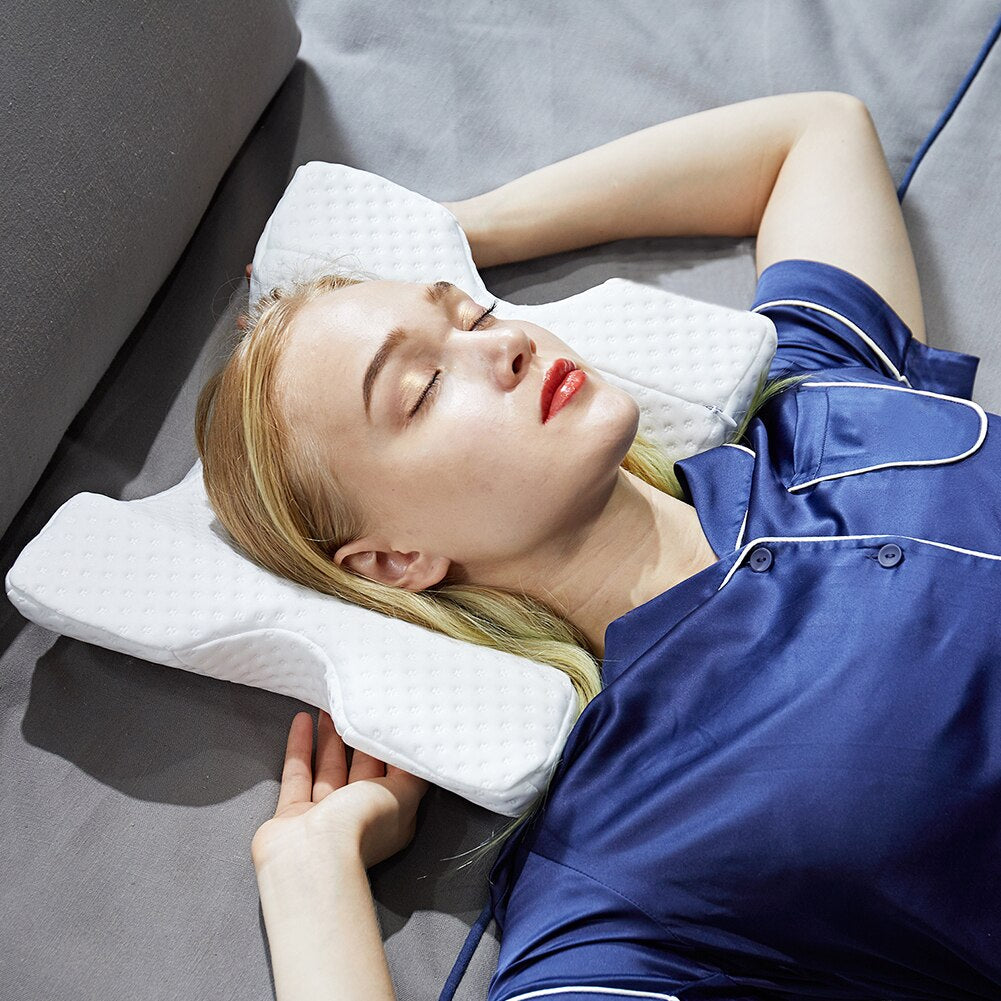 Anti-snorke parpute med ergonomisk armstøtte, gir komfort og forbedrer søvnkvaliteten.