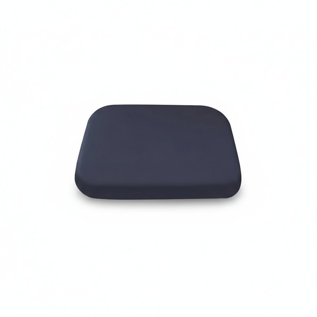 Sittepute som forbedrer sittestillingen, med ergonomisk støtte for halebein og korsrygg.