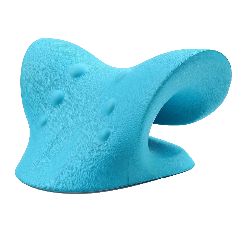 Myk ergonomisk nakkepute gir optimal støtte for nakke og rygg, reduserer spenninger og forbedrer komforten.