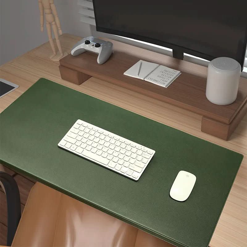 Unisex ergonomisk skrivebordsmatte med myk håndleddsstøtte, ideell for kontor og gaming.