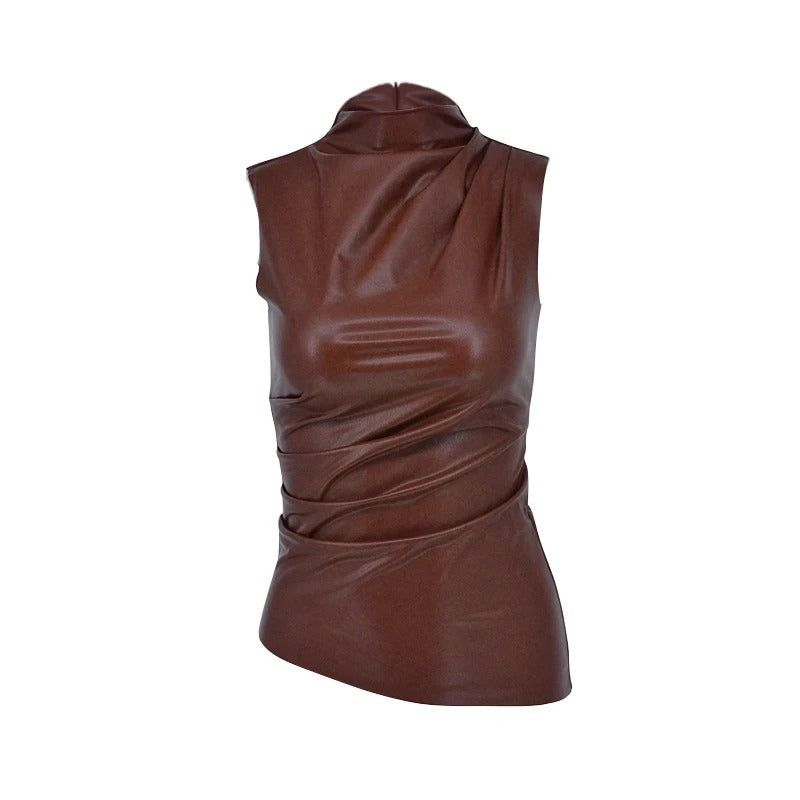 Ermeløs bodycon tanktopp for kvinner, et allsidig og komfortabelt basisplagg i garderoben.