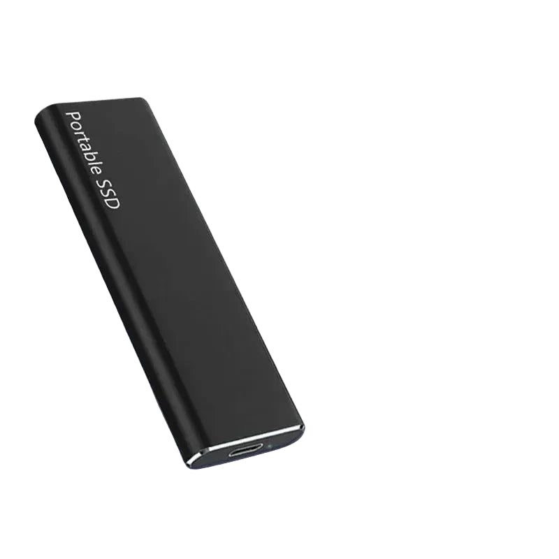 Ekstern 4TB USB-C bærbar harddisk for rask dataoverføring og sikker fillagring.