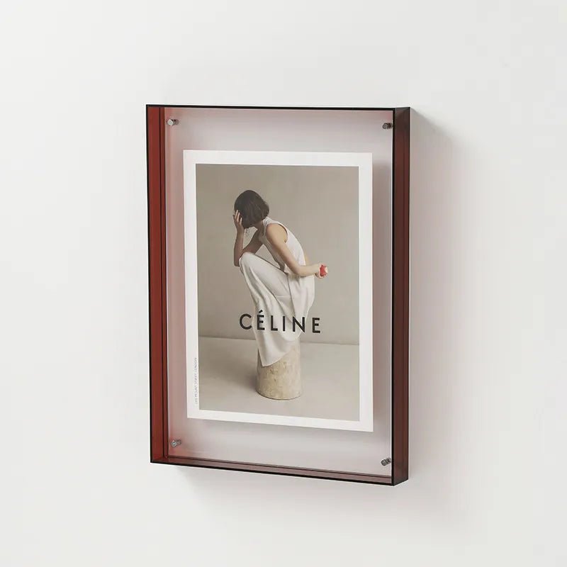 Fargerik bilderamme som gir personlig stil til ethvert rom. En flott fargeklatt for moderne hjem.