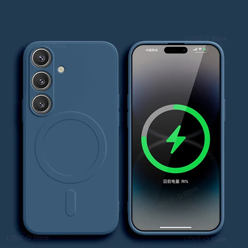 Premium mobildeksel til Samsung Galaxy, designet for holdbarhet og elegant beskyttelse.