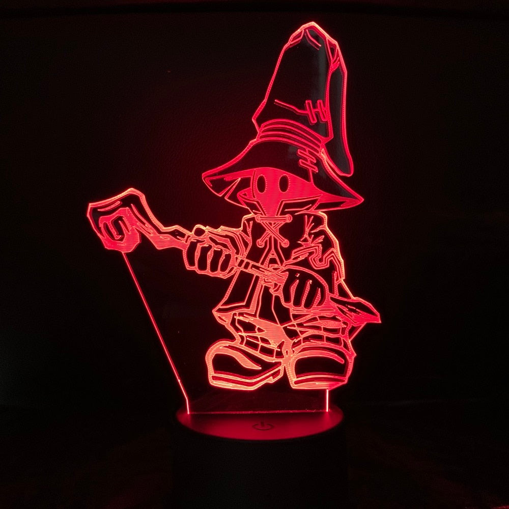 Final Fantasy gave til gamere: en stilfull 3D-lampe som forvandler ethvert rom til et magisk spillunivers.