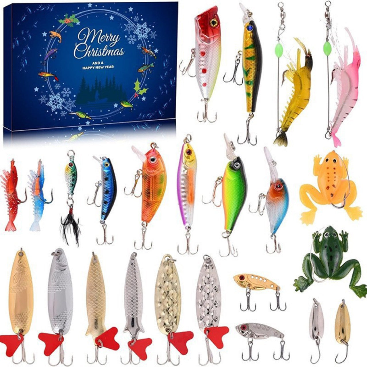 Øk fiskeutstyret ditt med denne fantastiske adventskalenderen for sportsfiske.