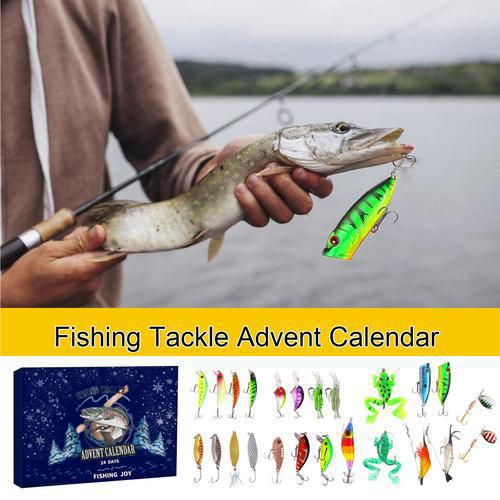 Spennende fiskeutstyr adventskalender som passer for alle sportsfiskere og hobbymenn.