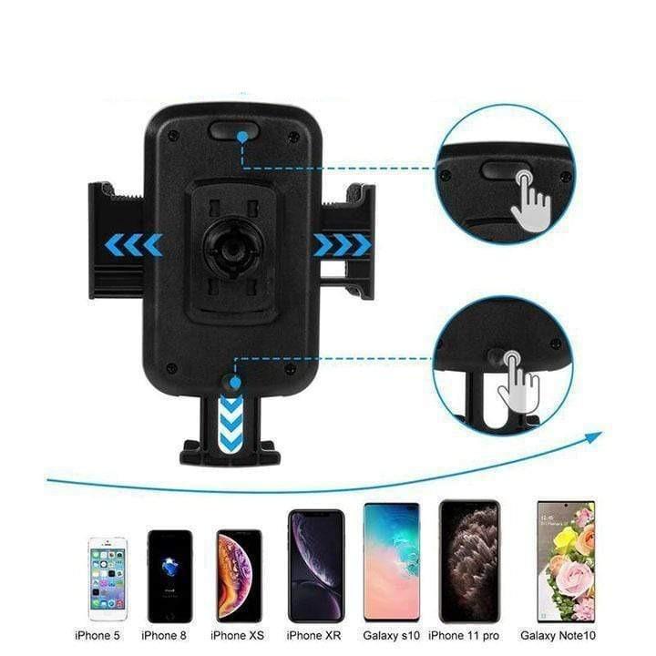 Optimal mobilholder til bil for enkel navigasjon og sikre handsfree-samtaler.