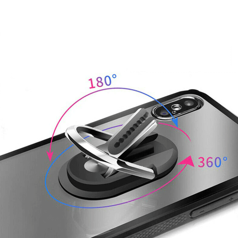 Mobilholder for sikker kjøring, handsfree bilfeste i robust metall for alle mobiler.