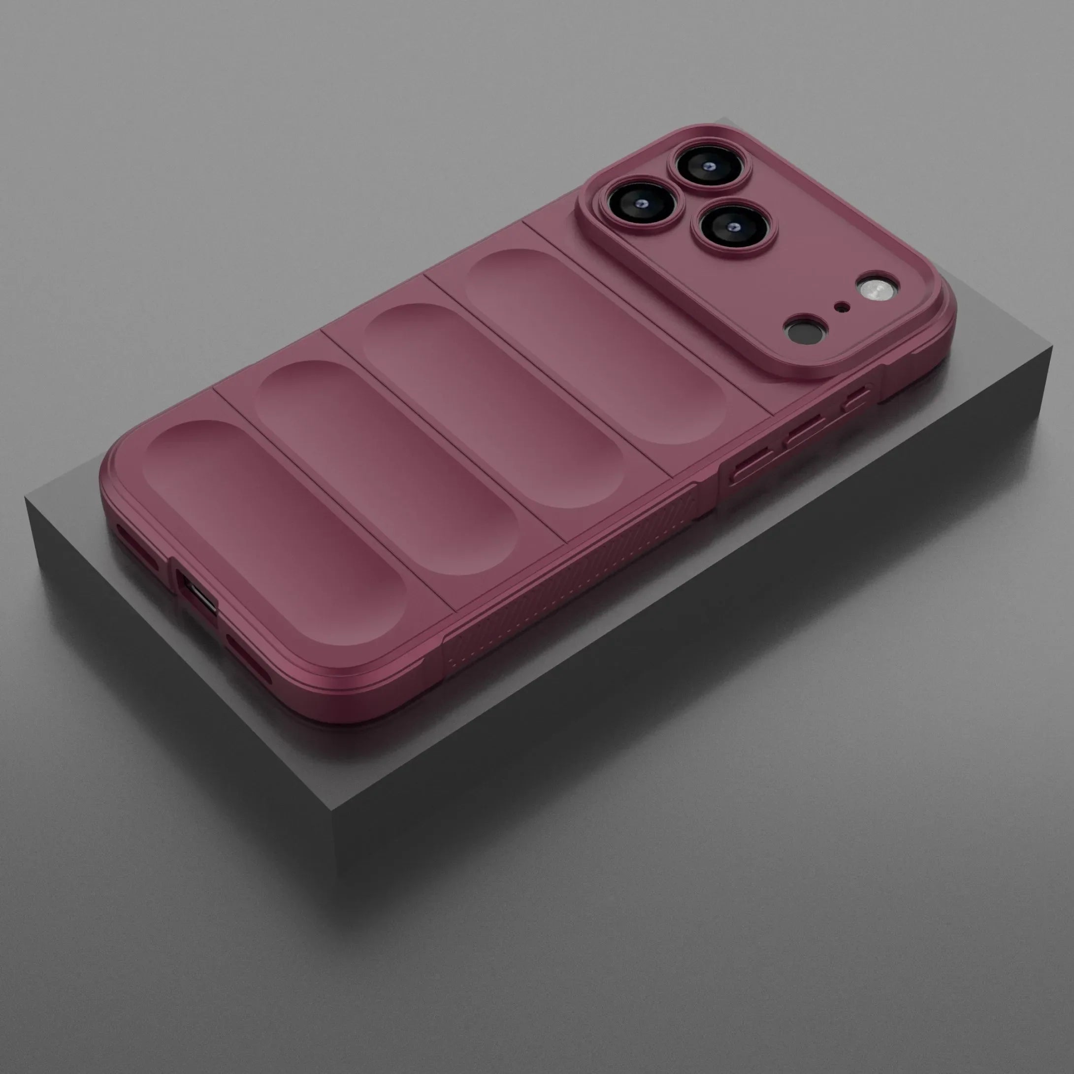 Flerfarget, støtsikkert telefondeksel for alle iPhone 17-modeller. Unisex og holdbart.