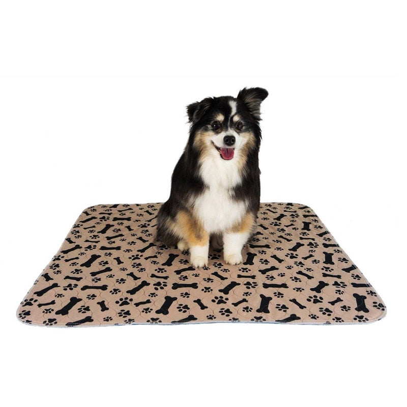 Gjenbrukbar hundetissepute for valpetrening. Vanntett, miljøvennlig og enkel å vaske.