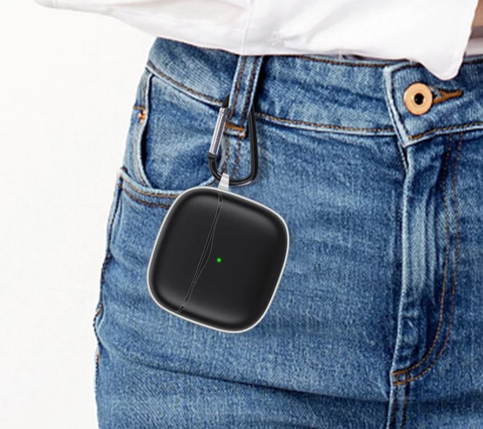 Robust og gjennomsiktig Air 3 deksel. Beskytter dine trådløse hodetelefoner mot fall og skader.