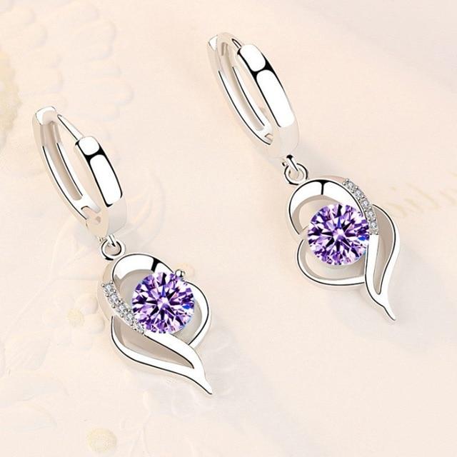 Stilrene zirkon øredobber, perfekt tilbehør for å fremheve eleganse og gi et touch av glamour.