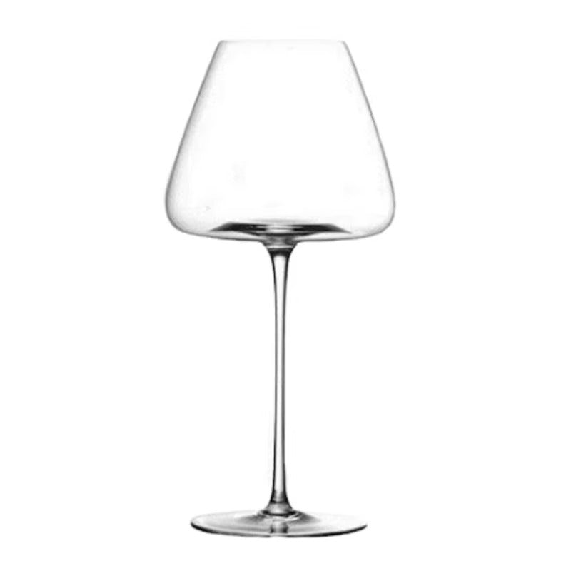 Assorterte håndlagde krystallglass; vinglass, rødvinsglass, champagneglass. Komplett servise.