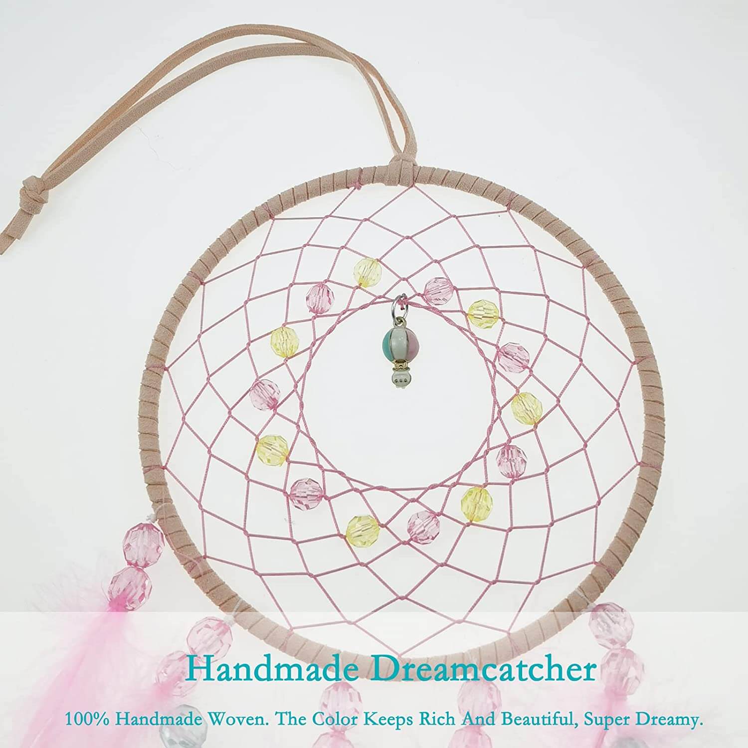 Fargerik drømmefanger, den perfekte gaveideen for boho-elskere og dekorasjoner.