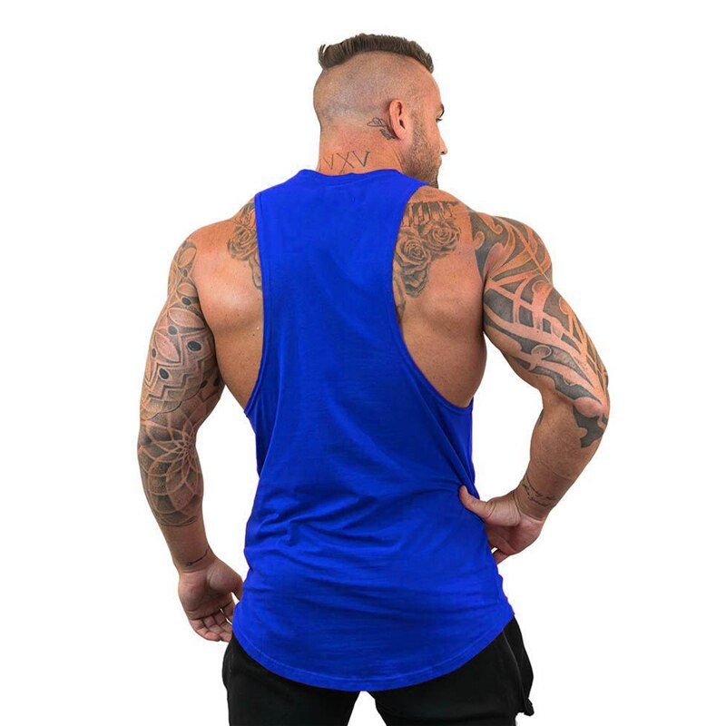 Herre singlet "Beast Mode" med kult trykk, ideell som treningsklær og fritidsplagg for menn.