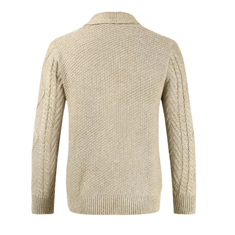 Premium herre cardigan for uformelle anledninger, med behagelig, avslappet passform.