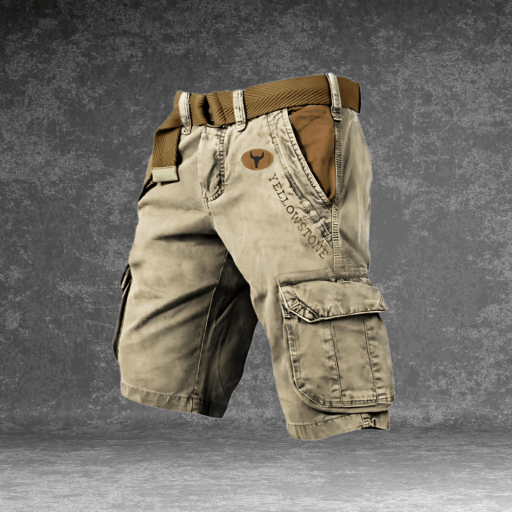 Komfortable herre shorts i cargo-stil. Ideelle for hverdags og casual menn klær.
