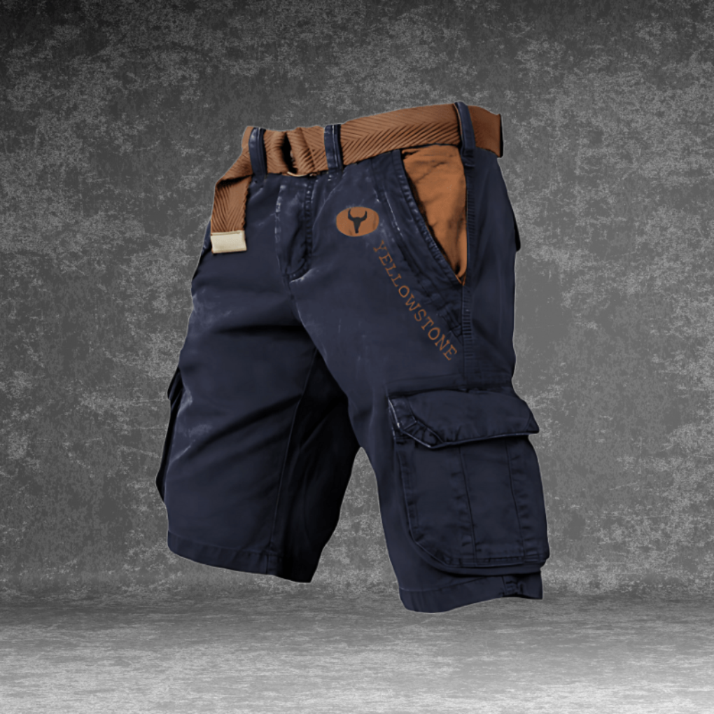Allsidige herre cargo shorts i casual stil. Perfekt for hverdagsbruk og komfort.