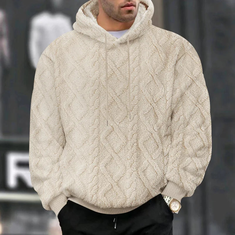 Allsidig herre hettegenser, dobbeltsidig design. Perfekt for sport, fritid og en stilfull hverdagslook.