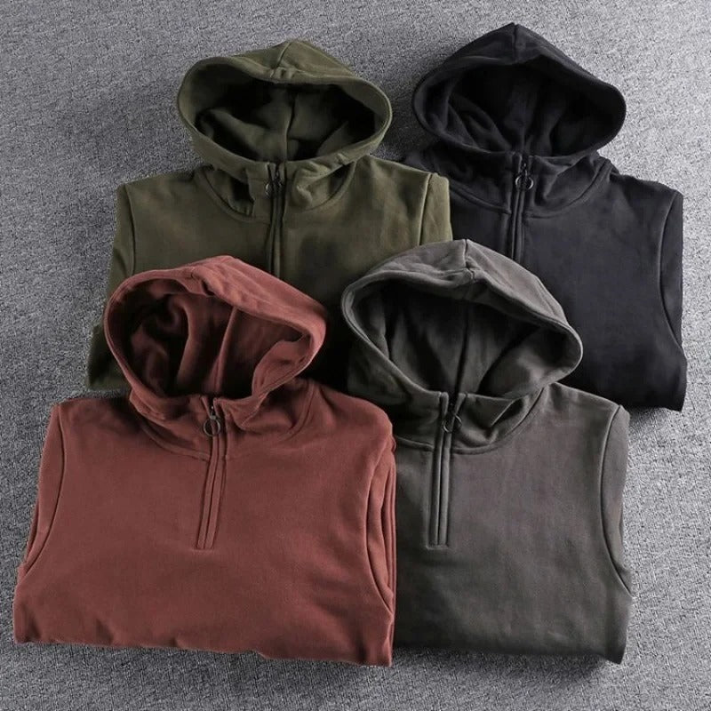 Stilig herre hettegenser for en moderne, casual look. En komfortabel og flerbruks hettegenser til menn.