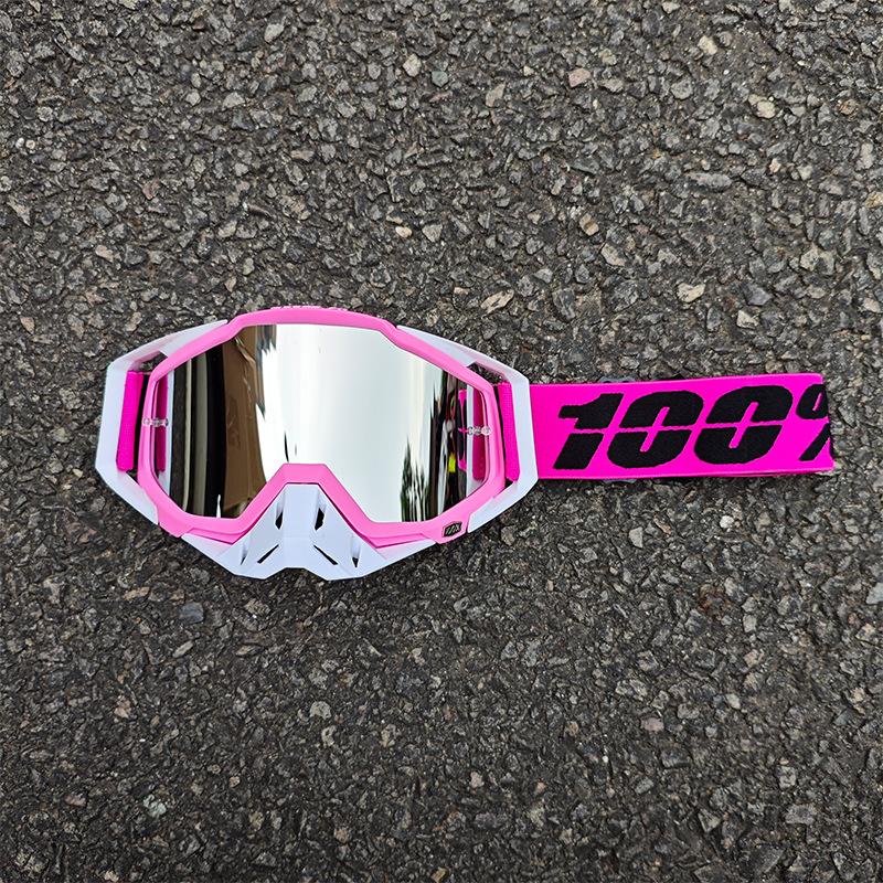 Beskyttende herre motocross briller med UV400, perfekt for actionfylt sport.