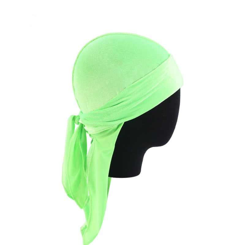 Durag for herre, sikrer hårkompresjon og beskytter bølgene mens du sover.
