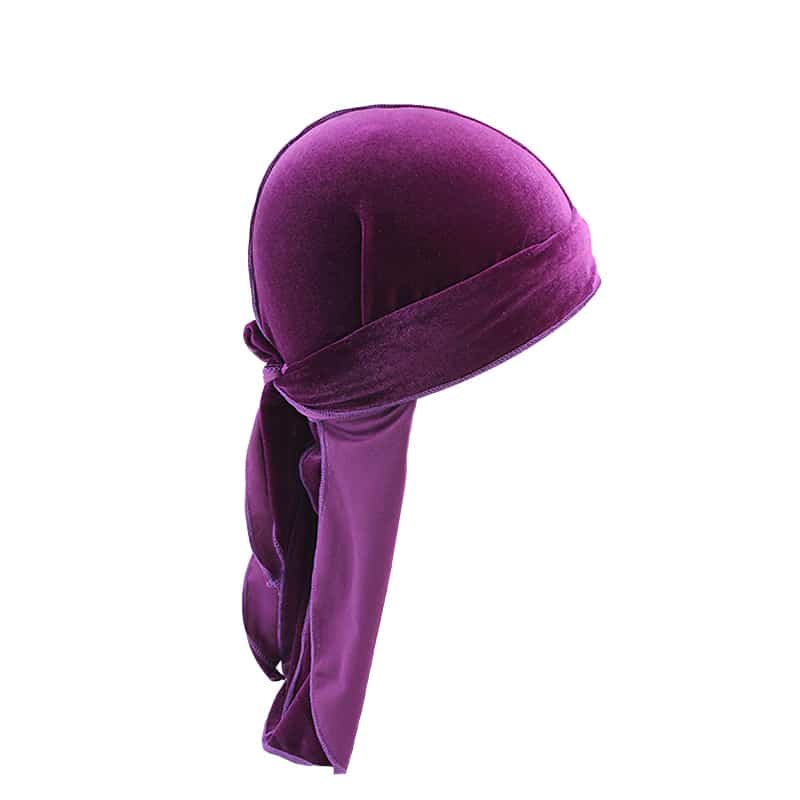 Pustende durag for menn, et viktig tilbehør for bølger og hårpleie.