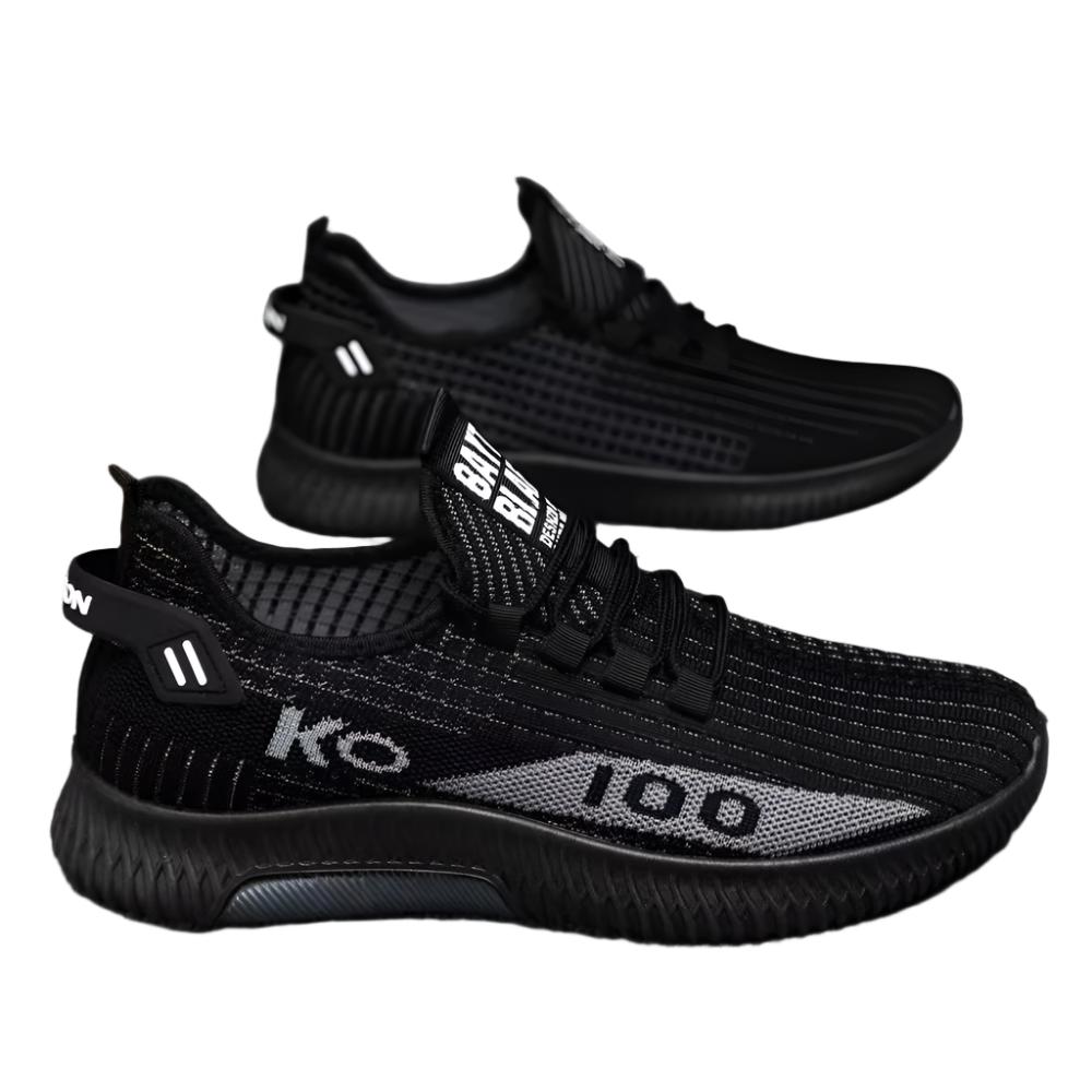 Herre pustende joggesko for optimal komfort. Sklisikker såle og lettvekt design for fritid.