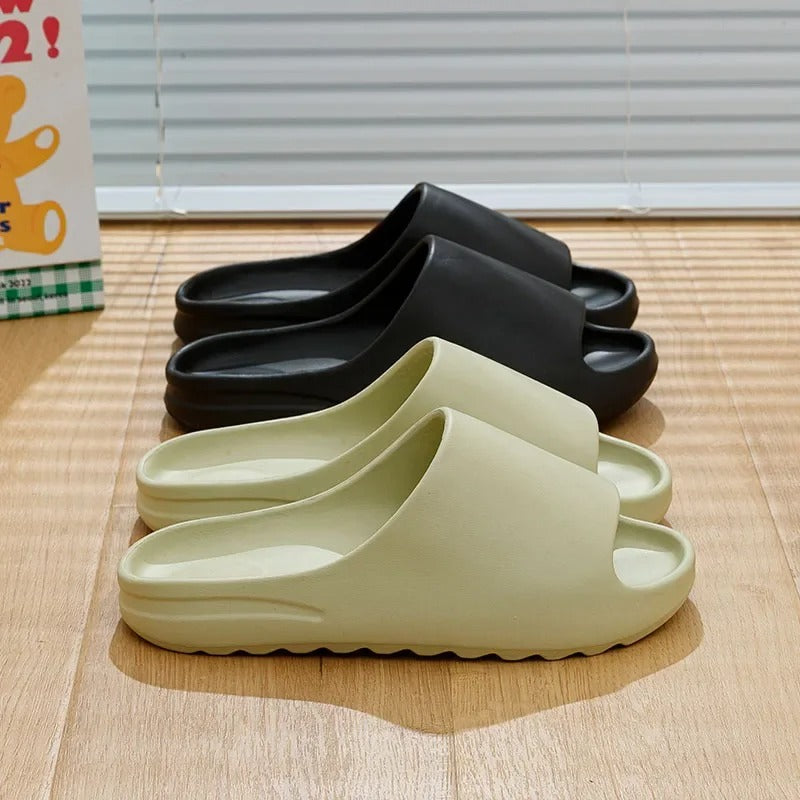 Lysegrønne Herre Sky tøfler, moderne slip-on fritidssko, lettvekt og utmerket komfort for menn.