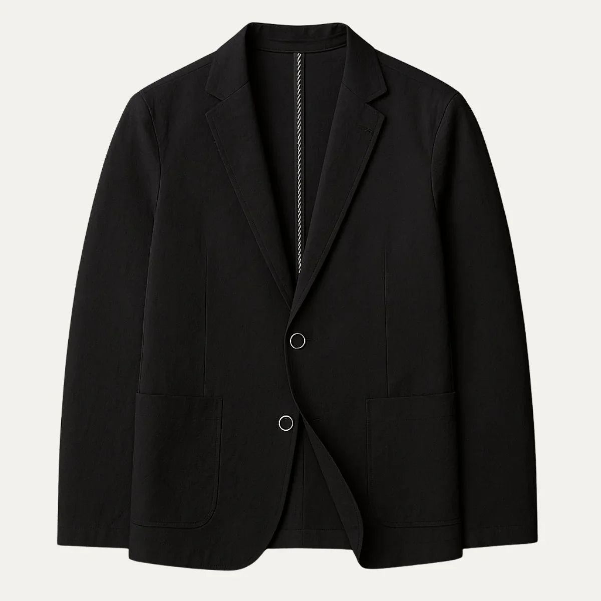 Allsidig herreblazer som passer til formelle møter og avslappede kvelder, en moderne klassiker i garderoben.