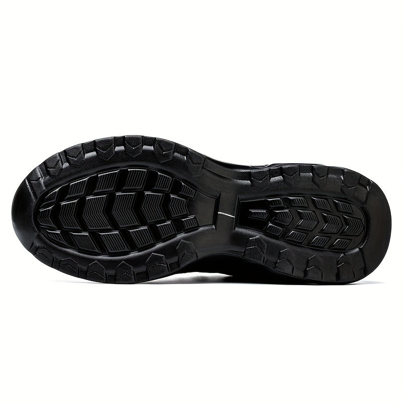 Komfortsko herre med stålhette: Ergonomisk sporty sneakers, perfekt for sikker og behagelig bruk.