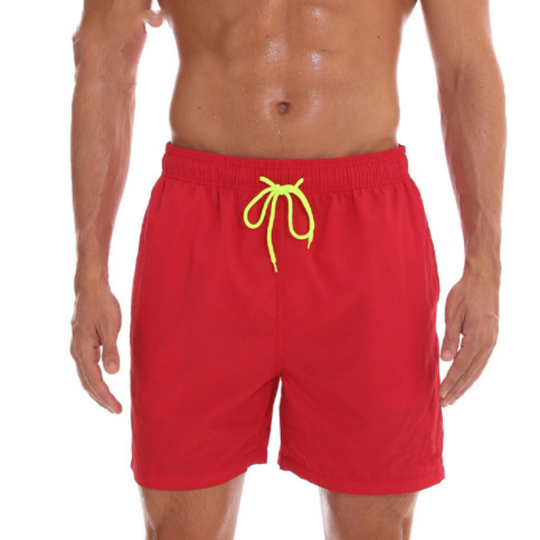 Allsidige hurtigtørkende herre badeshorts for strand, vannsport og avslappet fritid.