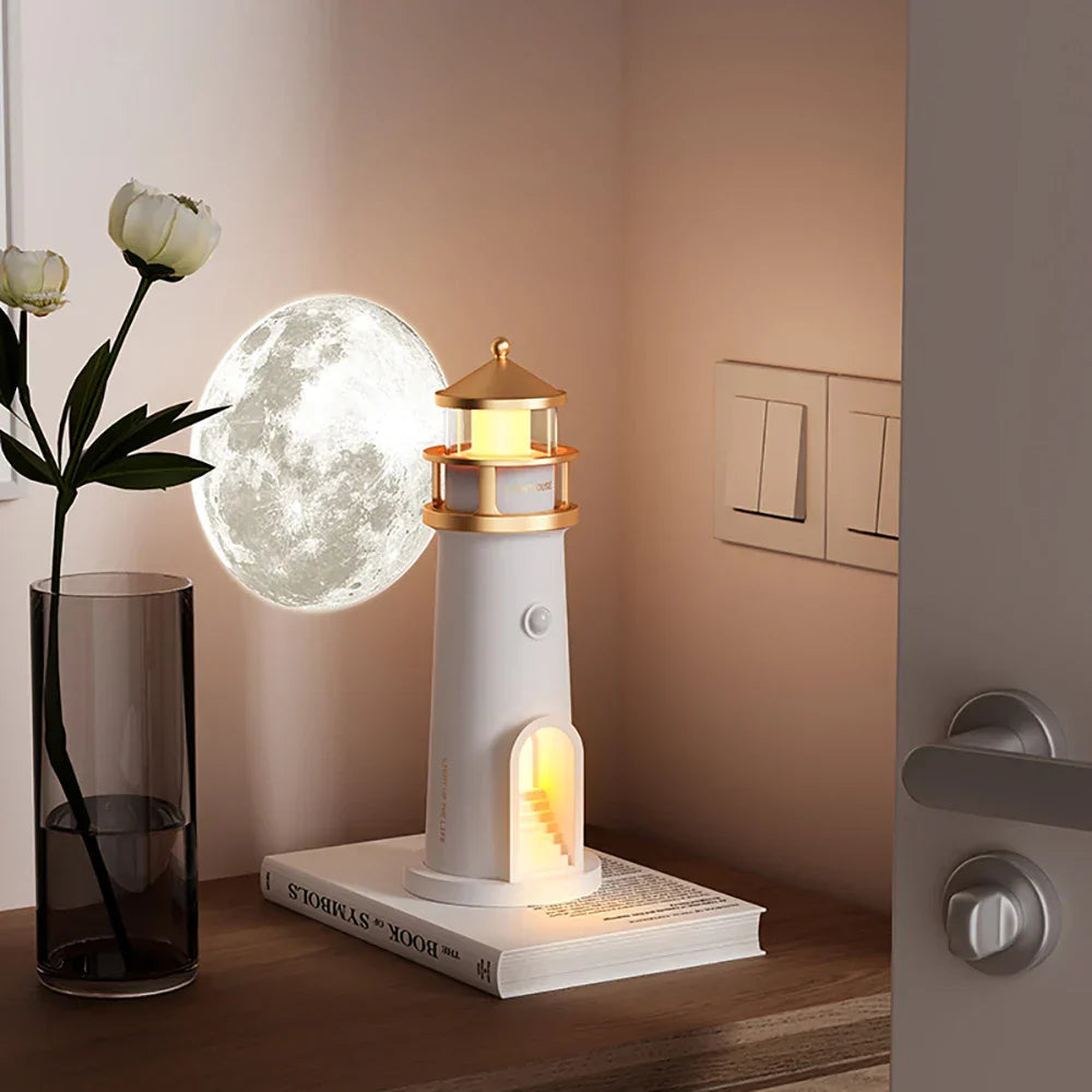 Smart taklampe med LED-lys, Bluetooth og dynamisk projeksjon for unik stemning og musikklys.