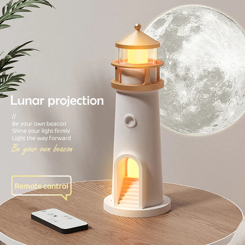 Moderne smart taklampe med Bluetooth, LED-lys og projeksjonsfunksjon for personlig musikklys og rombelysning.