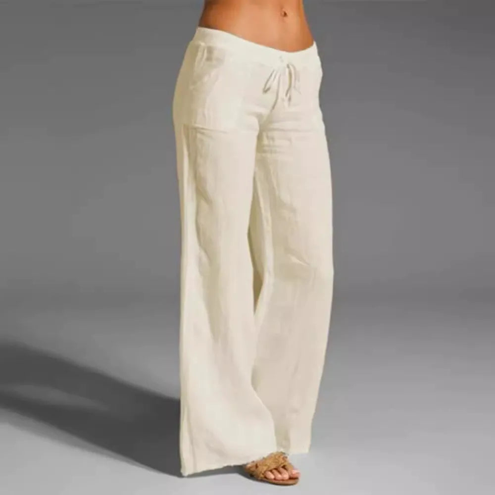 Loose passform bukser for kvinner | Sommerkomfort & Stil