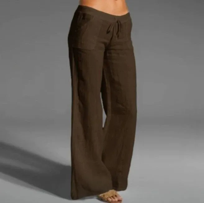 Loose passform bukser for kvinner | Sommerkomfort & Stil