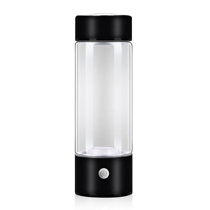 Ergonomisk hydrogen flaske med USB-lading, sikrer enkel tilgang til friskt vann hele dagen.